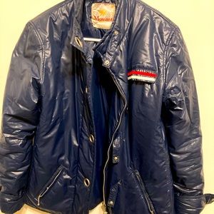 Blue Bomber Jacket